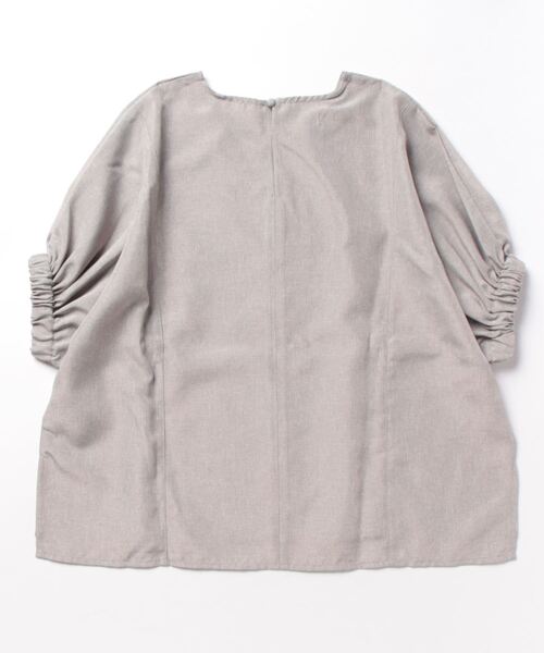 「e-zakkamania stores」 半袖ブラウス M グレー レディース_画像2