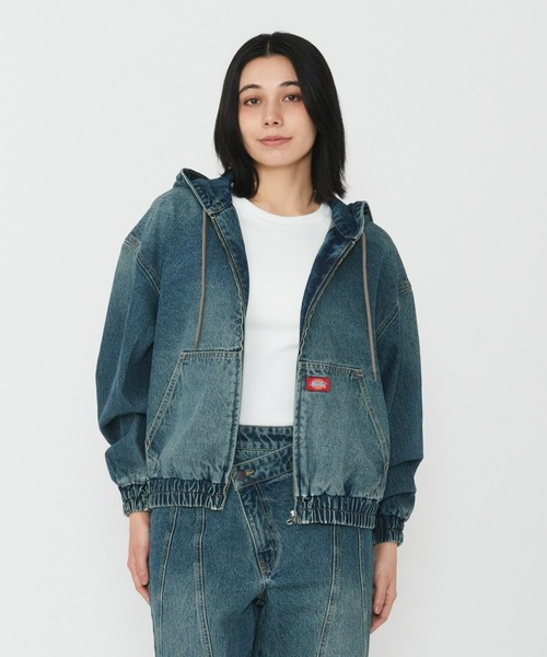 walls dead stock デニム　アクティブパーカー　ジャケット　XL Dickies（ディッキーズ） デニムジャケット gジャン レディース デニム