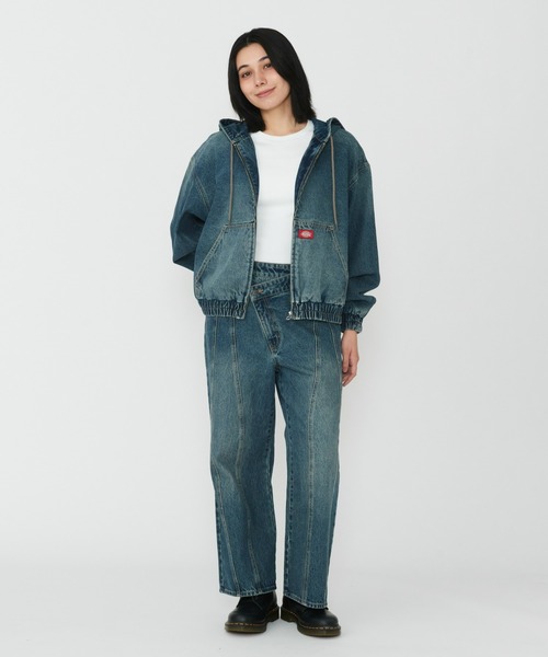 Dickies（ディッキーズ） デニムジャケット gジャン レディース デニム