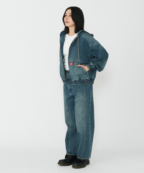 Dickies（ディッキーズ） デニムジャケット gジャン レディース デニム