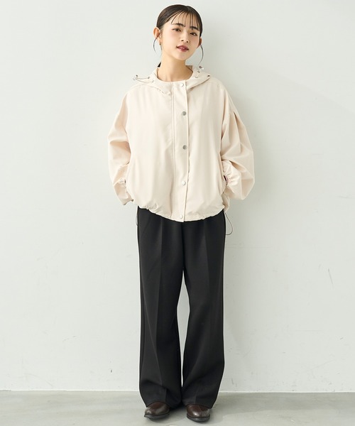 「mil」 マウンテンパーカー X-SMALL オフホワイト レディース_画像3