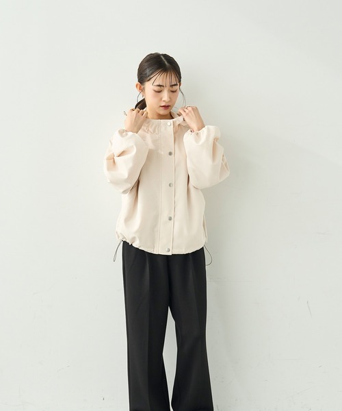 「mil」 マウンテンパーカー X-SMALL オフホワイト レディース_画像4