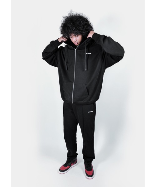 APPLEBUM（アップルバム） ジップアップパーカー LARGE アッシュグレー