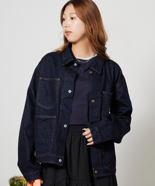 ROOP TOKYO デニムジャケット gジャン メンズ レディース : ZOZOTOWN