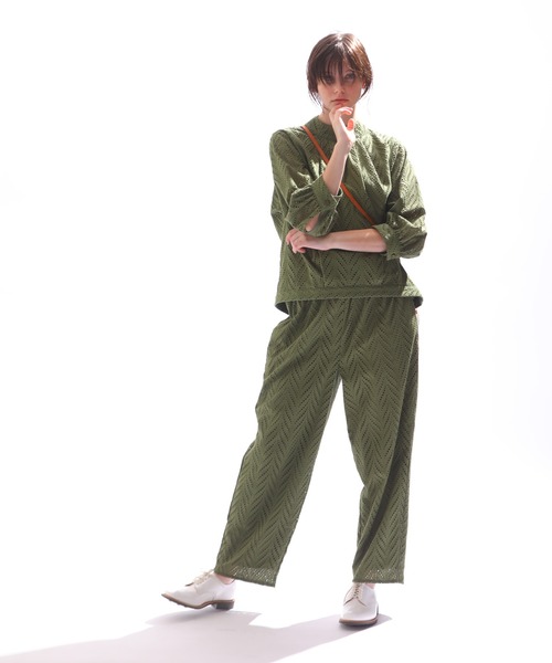 「Kelen」 長袖ブラウス M クリーム レディース_画像2