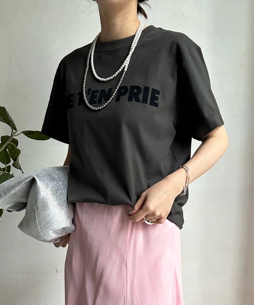 「DouDou」 半袖Tシャツ FREE ホワイト レディース_画像5