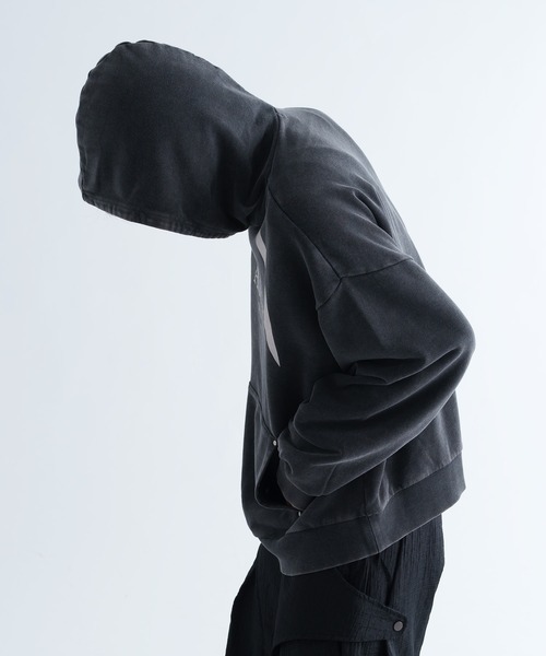 「epnok」 ジップアップパーカー LARGE ネイビー メンズ_画像6