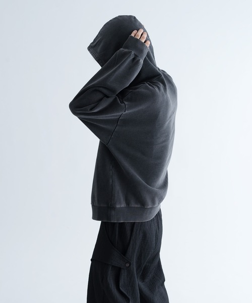 「epnok」 ジップアップパーカー LARGE ネイビー メンズ_画像7