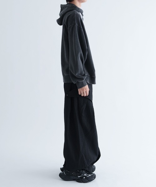「epnok」 ジップアップパーカー LARGE ネイビー メンズ_画像8