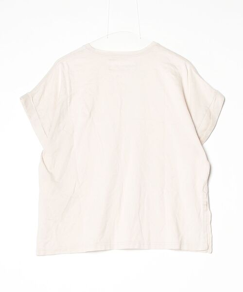 「JANESMITH」 半袖Tシャツ「plagedecharmeコラボ」 ONE SIZE ベージュ レディース_画像2