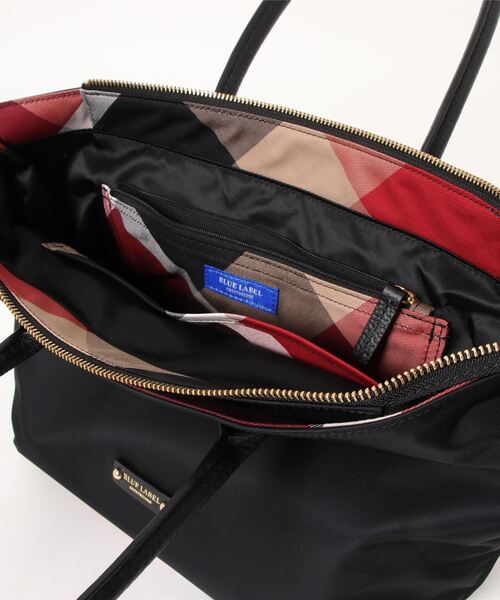 「BLUE LABEL CRESTBRIDGE」 トートバッグ FREE ブラック レディース_画像2