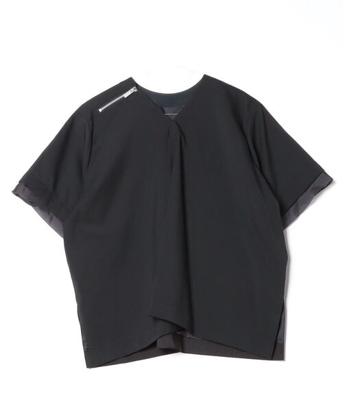 sacai（サカイ） 半袖ブラウス 1 ホワイト レディース : ZOZOTOWN