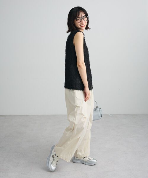 Green Parks（グリーンパークス） ベスト ジレ フェザーノースリーブ
