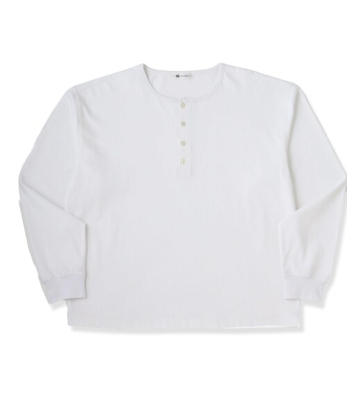tk.TAKEO KIKUCHI（ティーケータケオキクチ） ヘンリーネック tシャツ