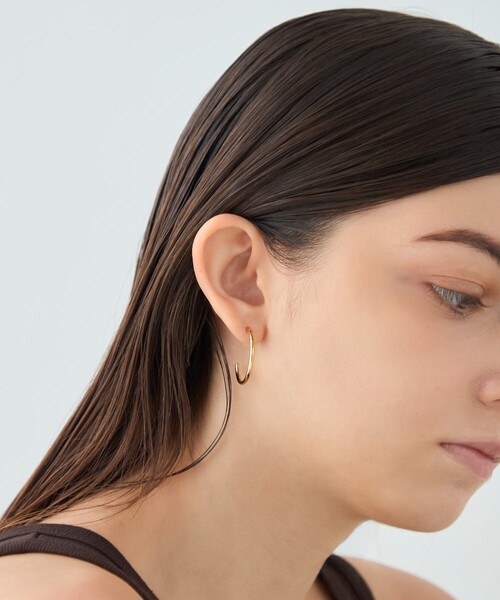 m*m様 ete フープピアス ゴールドカラー ete（エテ） フープ ピアス フープピアス M レディース : ZOZOTOWN