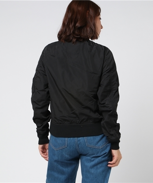 Alpha Industries レディース ジャケット MA-1 「ALPHA」MA-1