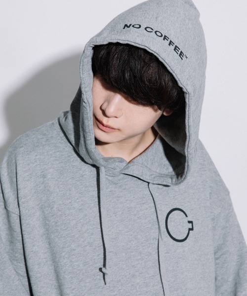 FRUIT OF THE LOOM パーカー NO COFFEEコラボ プルオーバーパ