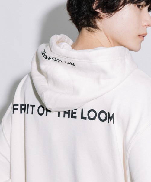 FRUIT OF THE LOOM パーカー NO COFFEEコラボ プルオーバーパ