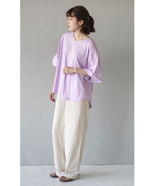 zootie（ズーティー） tシャツ 「簡単にこなれるロールアップ袖