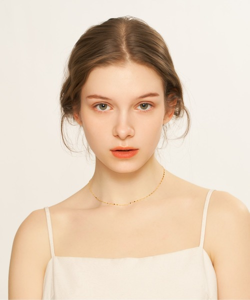 Jewel closet by L&Co. ネックレス K18 イエローゴールド フラワー