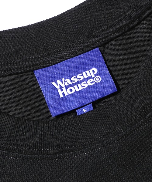 ROOP TOKYO tシャツ Wassup House/ワサップハウス Logo Tee