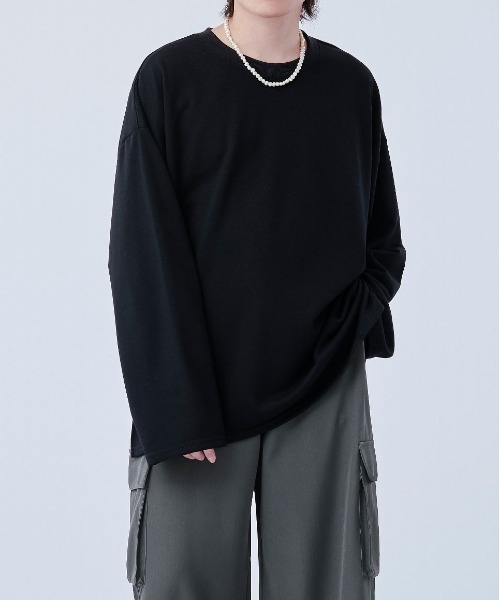 Ellno Loset（エルノロゼット） tシャツ ワイドスリーブルーズロンT