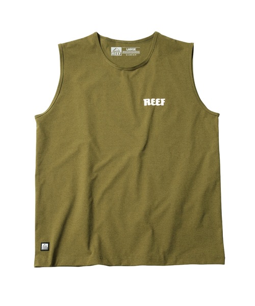 リーフ ラッシュ タンクトップ REEF ラッシュガード 「REEF」HERITAGE LOGO RASH TANK メンズ