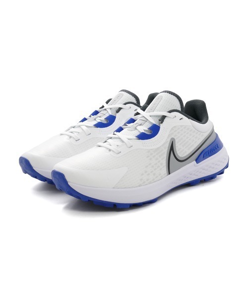 【かぶぬし】ナイキ　ゴルフシューズ　インフィニティプロ2　白　青　27.0 NIKE（ナイキ） スニーカー NIKE GOLF INFINTY PRO 2 ゴルフ