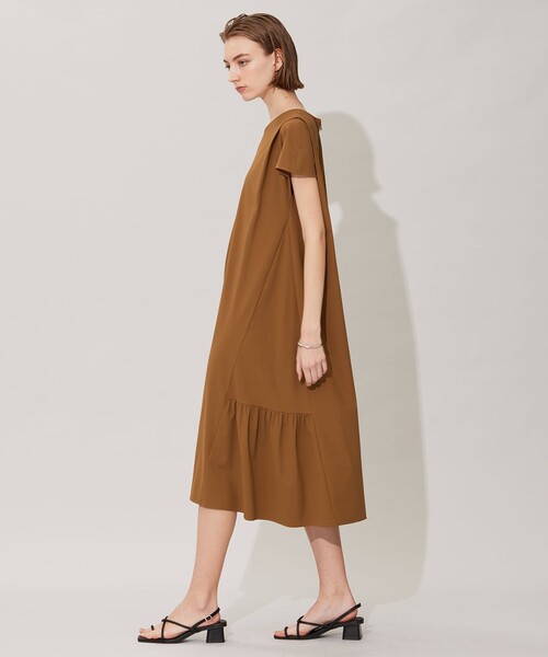 ICB★新品★【接触冷感・UVカット・速乾・洗える】マットスキューバ ワンピース セール】【接触冷感・UVカット・速乾・洗える】マットスキューバ