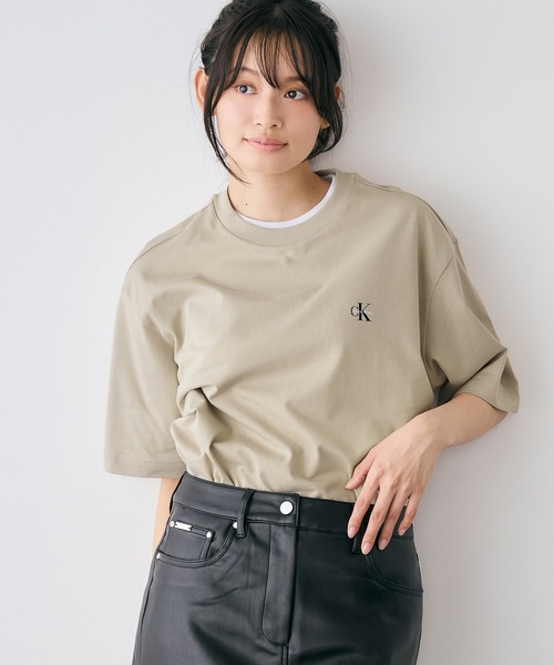 Calvin Klein tシャツ 「WEB限定」ユニセックス CK ロゴ