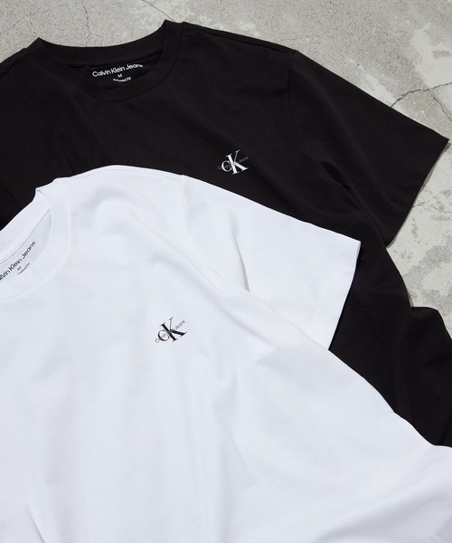 【 】CK Jeans リラックスフィットTシャツ◆送料無料 Calvin Klein tシャツ 「WEB限定」ユニセックス CK ロゴ
