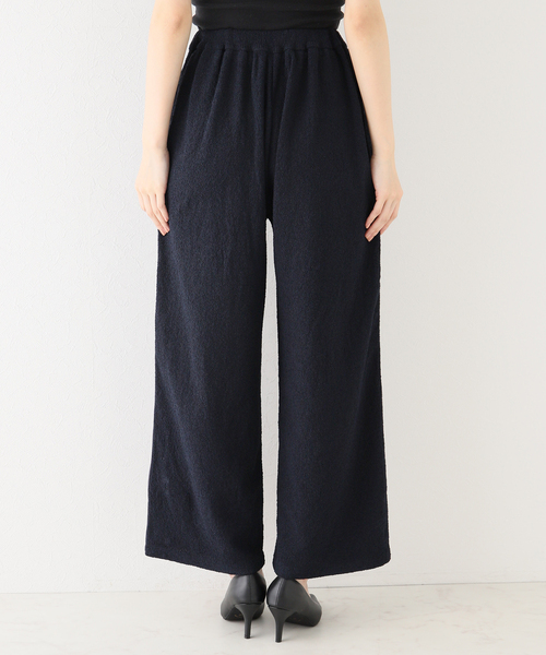 【新品未使用】Walenode ペーパーブークレニットパンツ walenode パンツ 【walenode / ウェルノード 】ペーパーブークレ