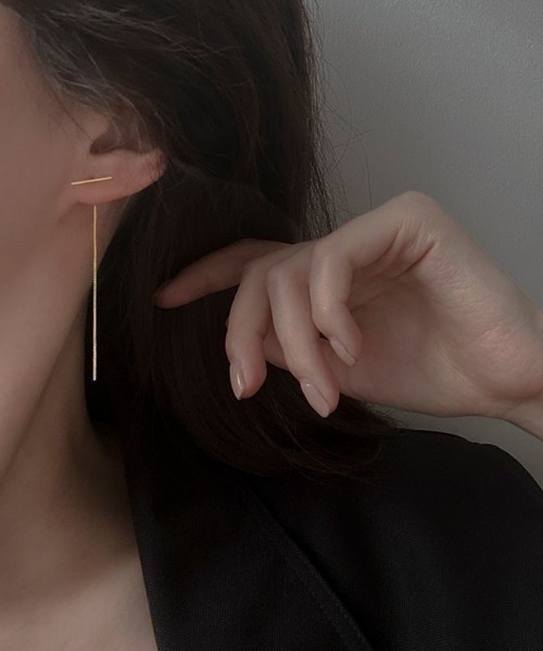 ピアス ロングチェーンピアス レディース : ZOZOTOWN Yahoo!店