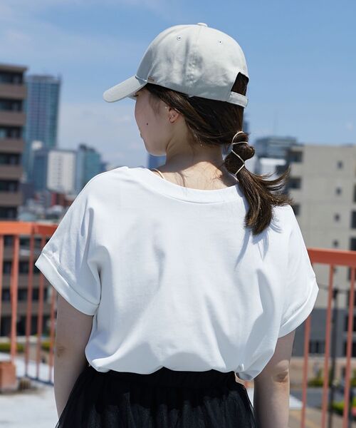 MAJESTIC LEGON tシャツ アレンジスリーブカラーロゴTee