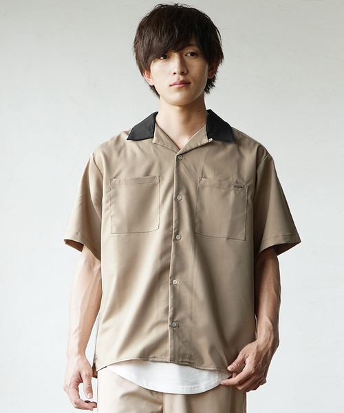 MARELLA クレリックシャツ(半袖)サイズM タグ付新品！ クレリックシャツ（MinoriTY／ファッション）（サイズ（S/M/L