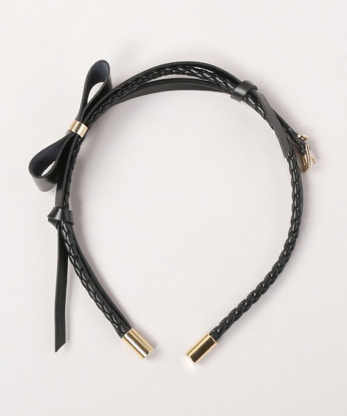 【美品】　CA4LA リボン付き ブラック カチューシャ CA4LA（カシラ） カチューシャ RENNES : ZOZOTOWN Yahoo!店 - 通販