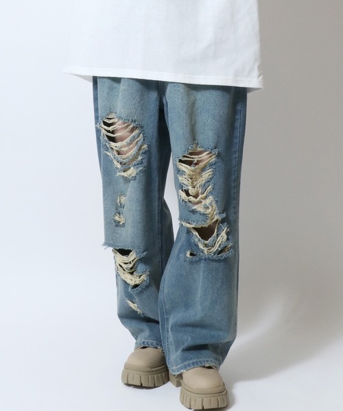 【新作】paulsmith24AW オーバーダイジーンズ ジーンズ 「再入荷」オーバーダイ ヴィンテージウォッシュ
