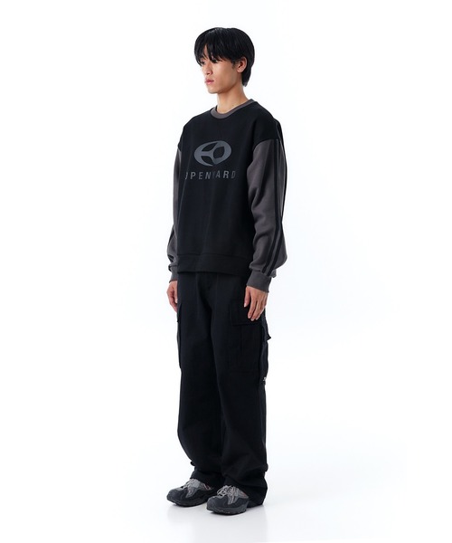 OYオーバーサイズスウェット OY トレーナー スウェット 「OY/オーワイ」S.L TAPE BLOCK MTM