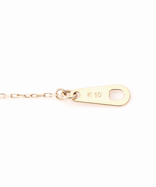 ete k10 ダイヤバーネックレス 箱無し K10トパーズ／ダイヤモンドネックレス｜ネックレス｜ノジェス