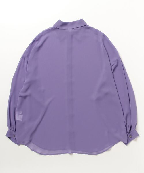 ブラウス シャツ RADIO EVA A177 EVANGELION Sheer Shirt レディース メンズ RADIO EVA ブラウス シャツ A177 EVANGELION Sheer Shirt