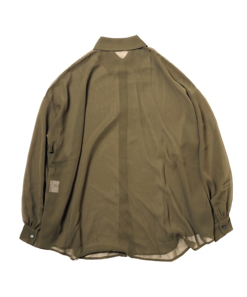 ブラウス シャツ RADIO EVA A177 EVANGELION Sheer Shirt レディース メンズ RADIO EVA ブラウス シャツ A177 EVANGELION Sheer Shirt