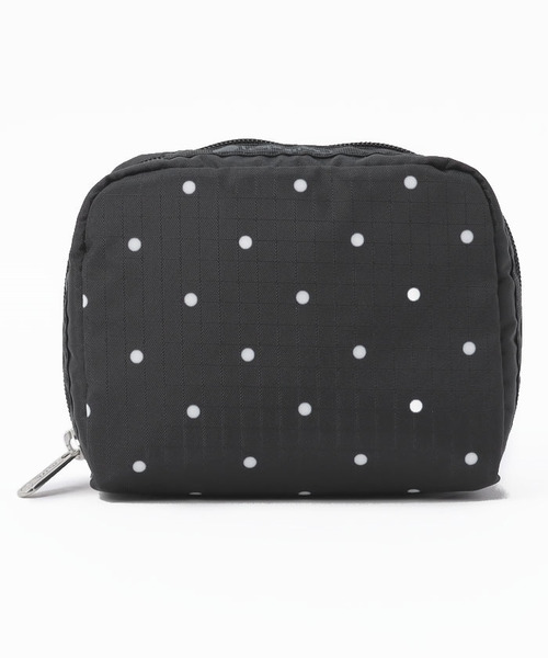 LeSportsac ポーチ SQUARE COSMETIC プティドット レディース