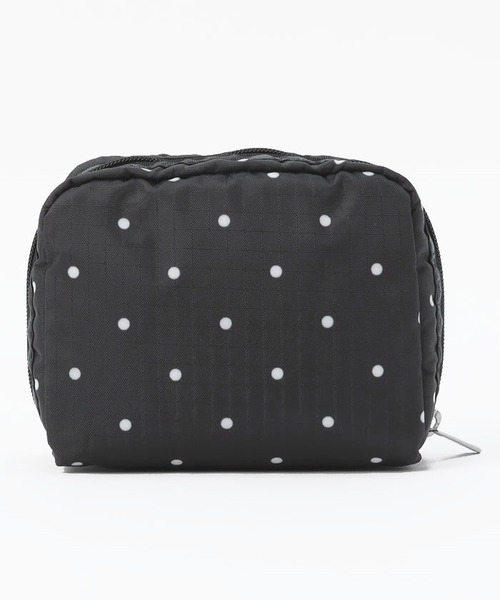 LeSportsac ポーチ SQUARE COSMETIC プティドット レディース