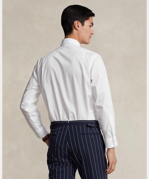 現行 美品 ポロ ラルフローレン クラシックフィットブラッシュド ポプリンシャツ クラシック フィット ポプリン シャツ（シャツ/ブラウス）｜POLO