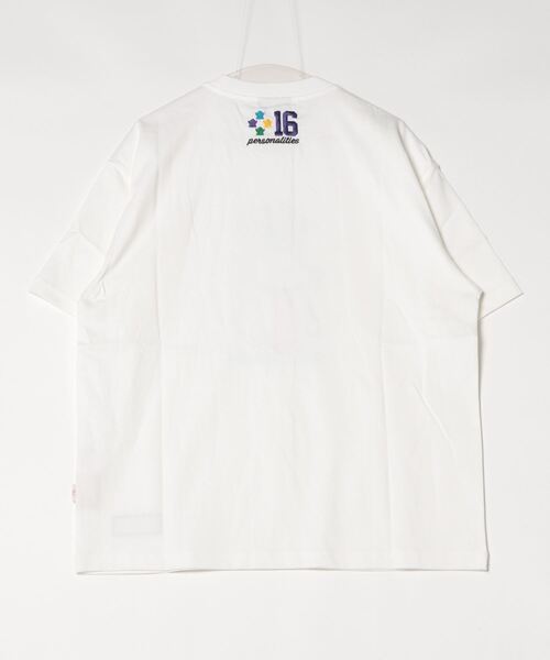 tシャツ 「WEB限定」ロゴペイントTEE レディース SHIPS別注】81BRANCA:5分袖 ロゴ TEE 24SS（Tシャツ/カットソー