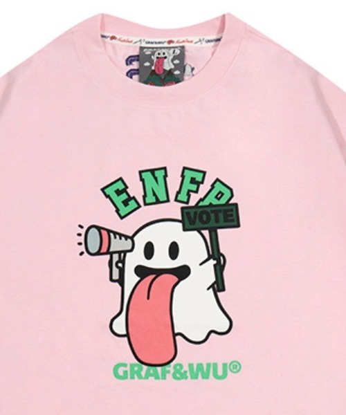 tシャツ 「GRAF＆WU/グラフアンドウー」16MBTI-T「Y」「CN」 レディース メンズ GRAF＆WU tシャツ 「GRAF＆WU/グラフアンドウー」16MBTI-T「Y