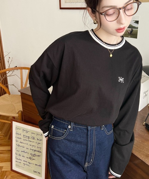 夢ママ　ROSIEE 長袖Tシャツ LE MOMENT IDÉAL 夢ママ様専用 ROSIEE 長袖Tシャツ LE MOMENT IDÉAL - メルカリ