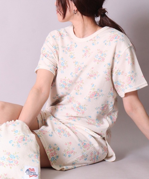 Cozyland by Morgan Lane ハート パジャマ ルームウエア 半袖 Cozyland by Morgan Lane Women's Suzie PJ Set, Floating