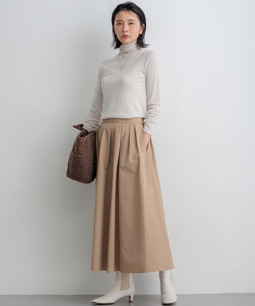 23区 スカート 「撥水加工/洗える」ハイマルチタフタ タックス