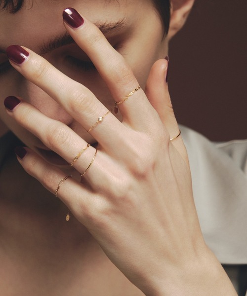 指輪 「les bonbon」 adjustable sunlight ring / アジャスタブル サンライト リング レディース